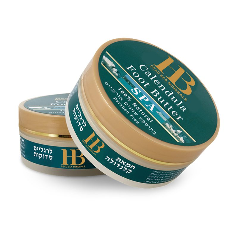H&B Dead Sea Minerals Měsíčkové máslo na popraskané nohy 100 ml H&B Dead Sea Minerals
