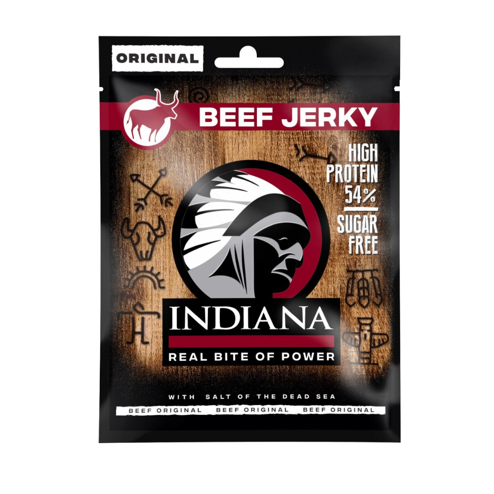 Indiana Jerky Beef Original 25 g Indiana
