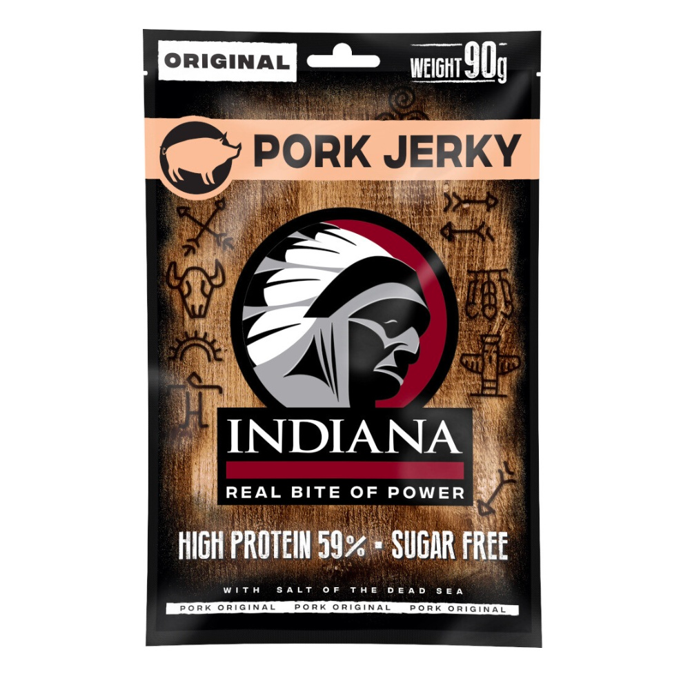 Indiana Jerky Pork Original 90 g Indiana