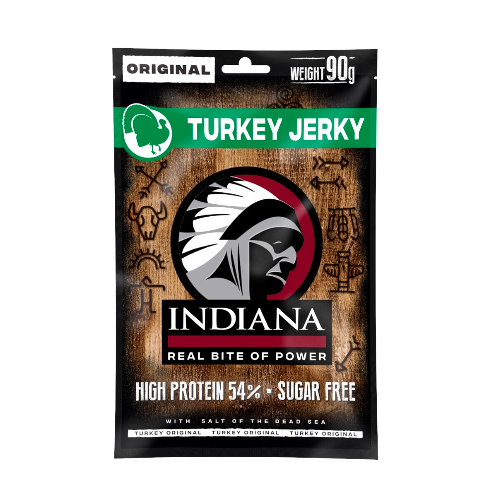 Indiana Jerky Turkey Original 90 g Indiana
