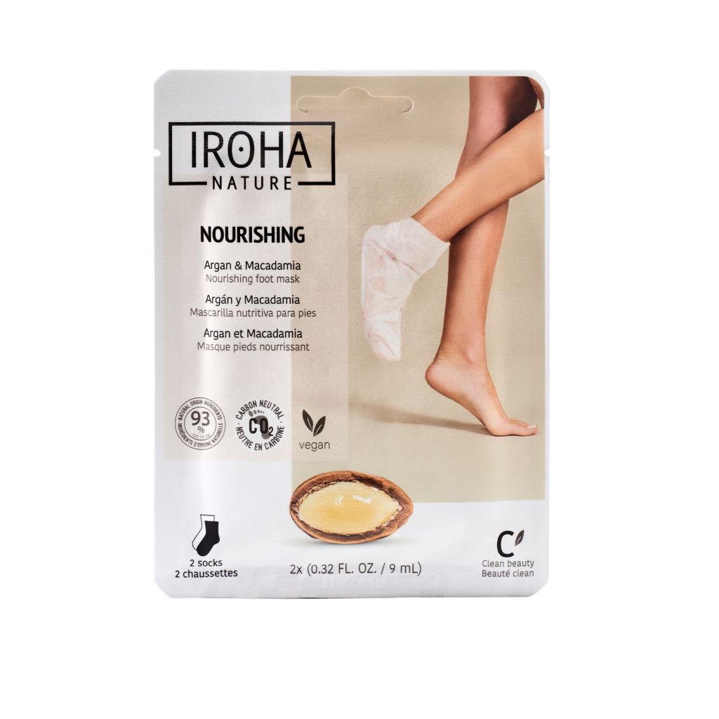 Iroha nature Regenerační maska na nohy Arganová 1 pár Iroha nature