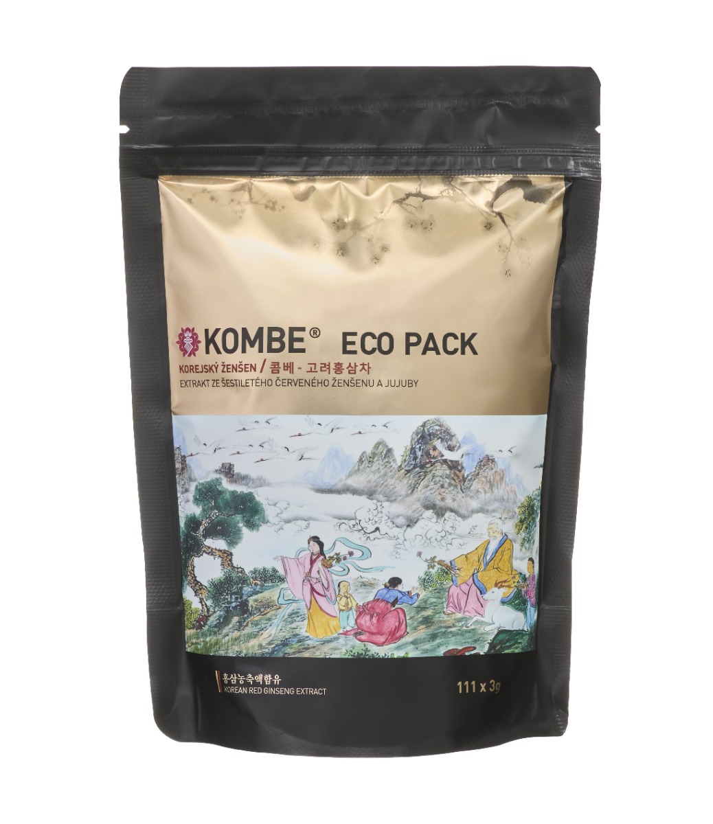 Kombe Korejský ženšenový čaj ECO pack 111x3 g Kombe