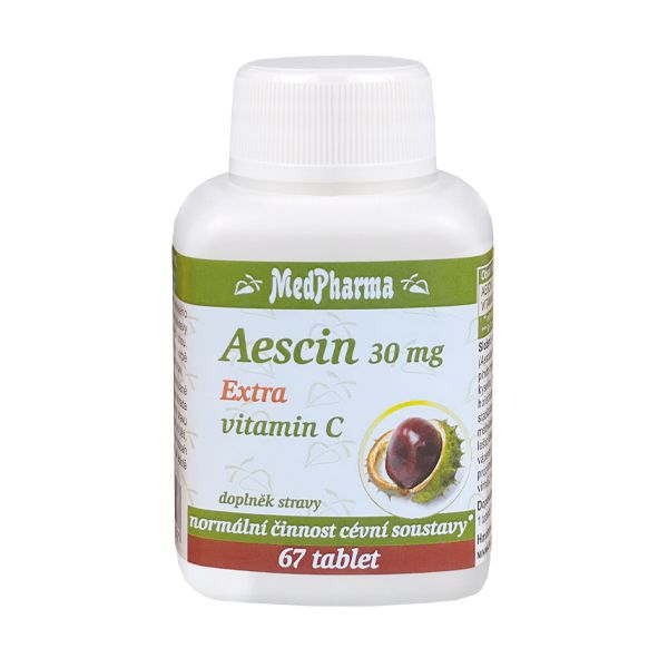 Medpharma Aescin 30 mg Extra vitamin C 67 tablet Medpharma