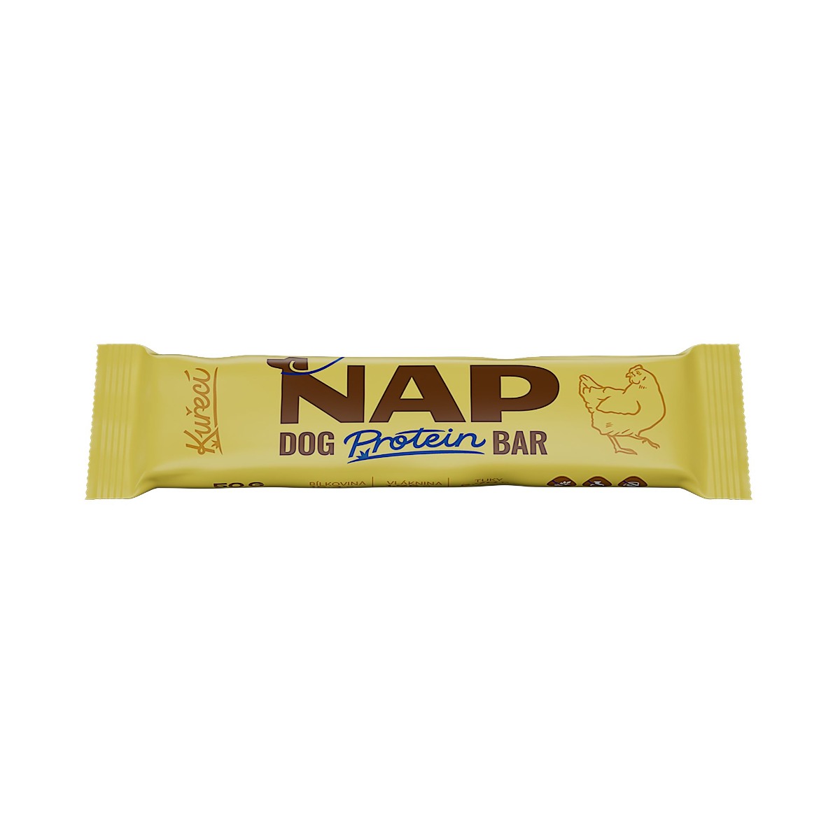 NAP Psí proteinová tyčinka kuřecí 50 g NAP