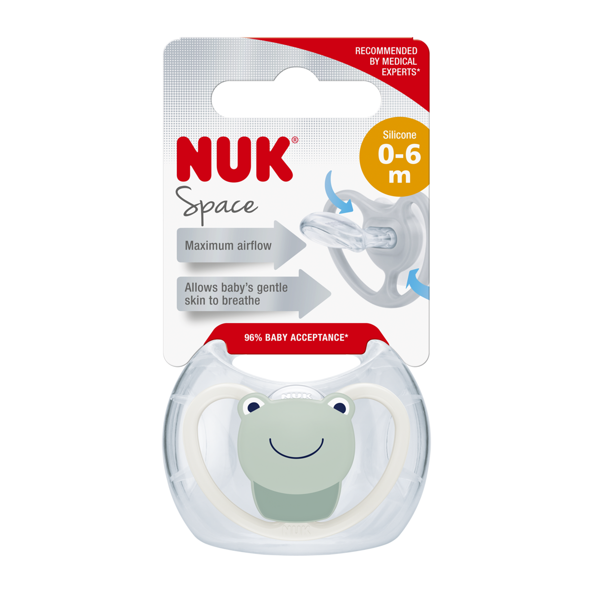 NUK Dudlík Space 0-6m box NUK