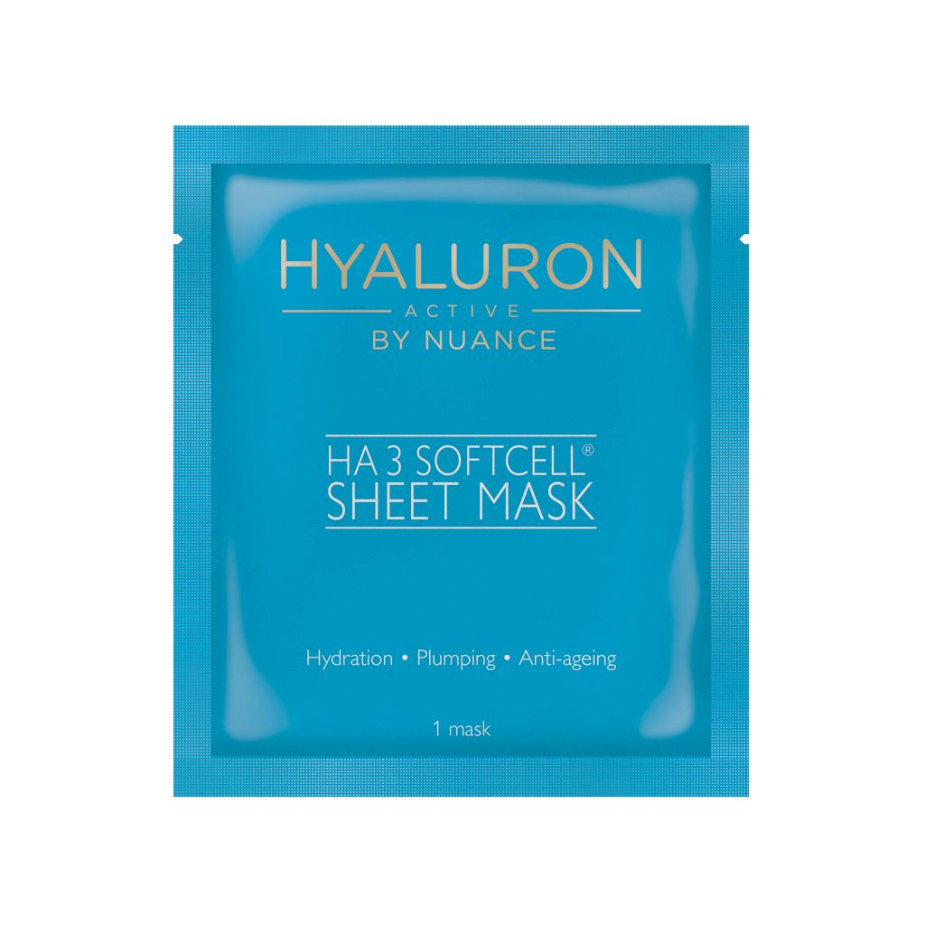 Nuance Hyaluron Active Sheet Mask pleťová maska 1 ks Nuance