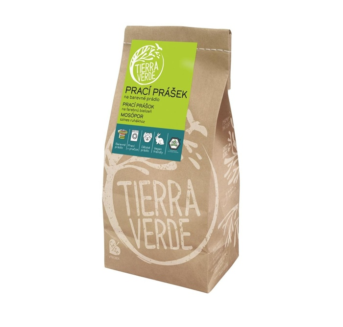 Tierra Verde Prací prášek na barevné prádlo 850 g Tierra Verde