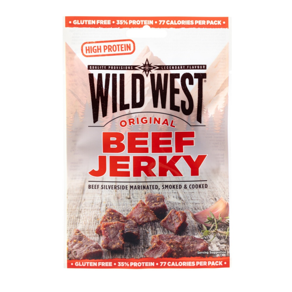 Wild West Beef Jerky Original 25 g Wild West