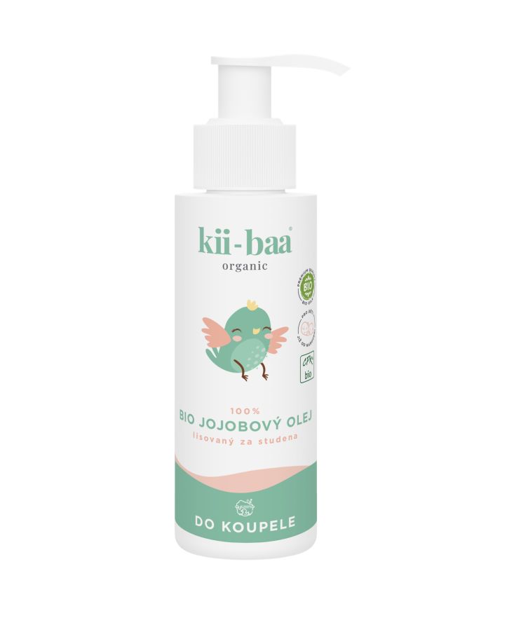 kii-baa organic Jojobový olej 100% BIO 100 ml kii-baa organic