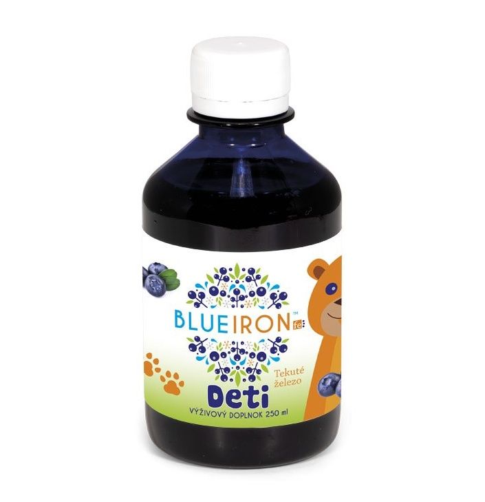 AVITA BLUEIRON Tekuté železo Děti 250 ml AVITA