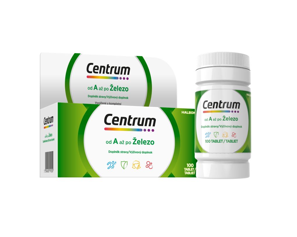 Centrum multivitamín AZ 100 tablet Centrum