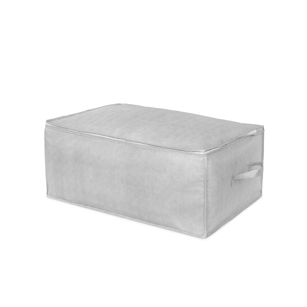 Compactor Boston 50 x 70 x 30 cm úložný box na peřinu a textil šedý Compactor