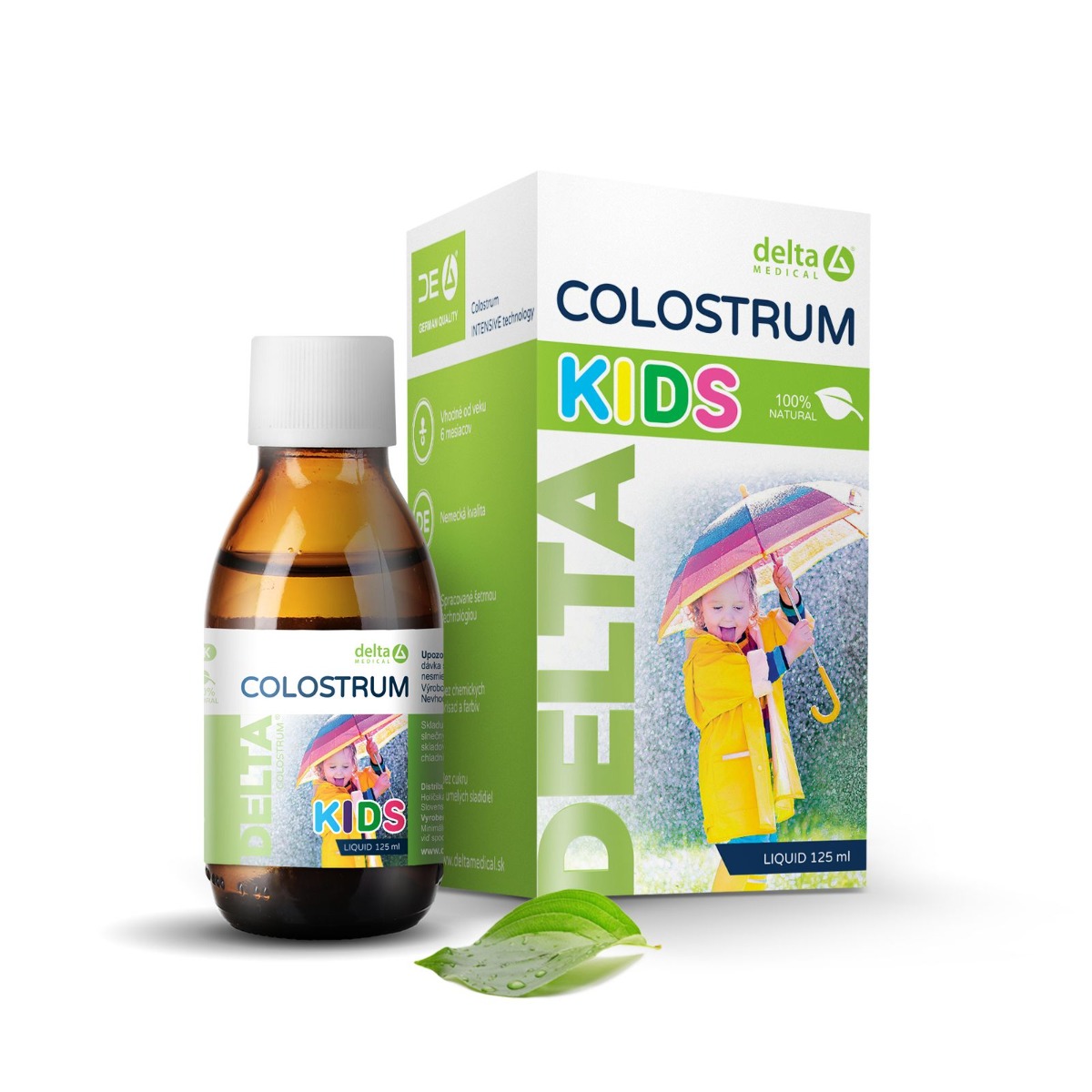 DELTA Colostrum Kids 100% Natural 125 ml DELTA