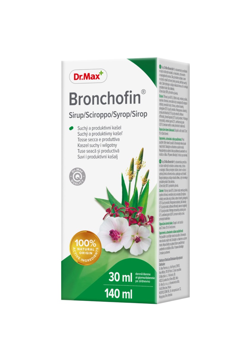 Dr. Max Bronchofin sirup 140 ml Dr. Max