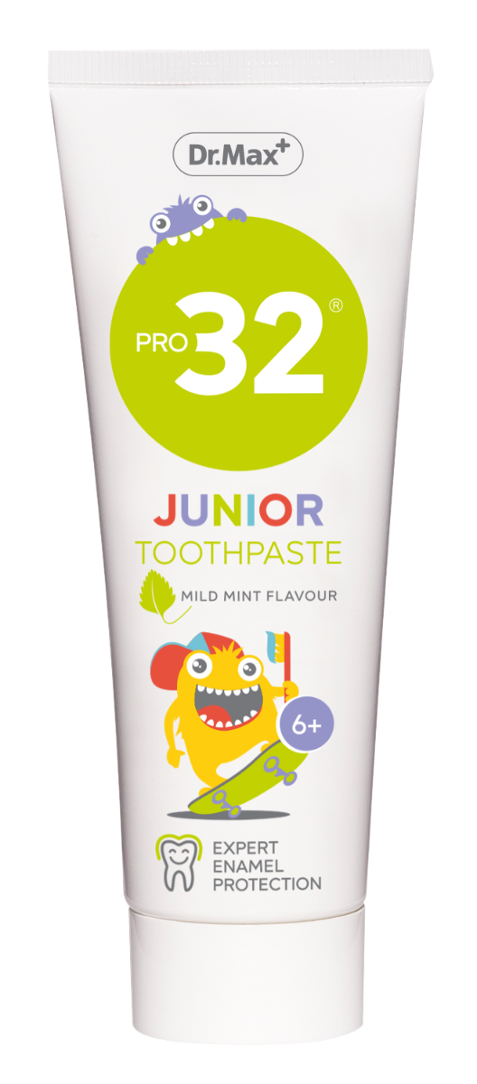 Dr. Max PRO32 Junior zubní pasta 75 ml Dr. Max