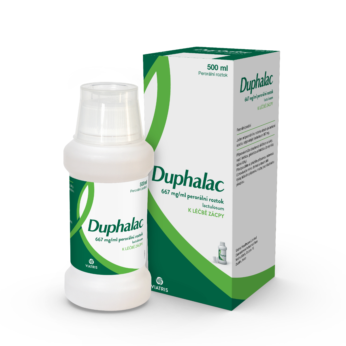 Duphalac 667 mg/ml roztok 500 ml Duphalac