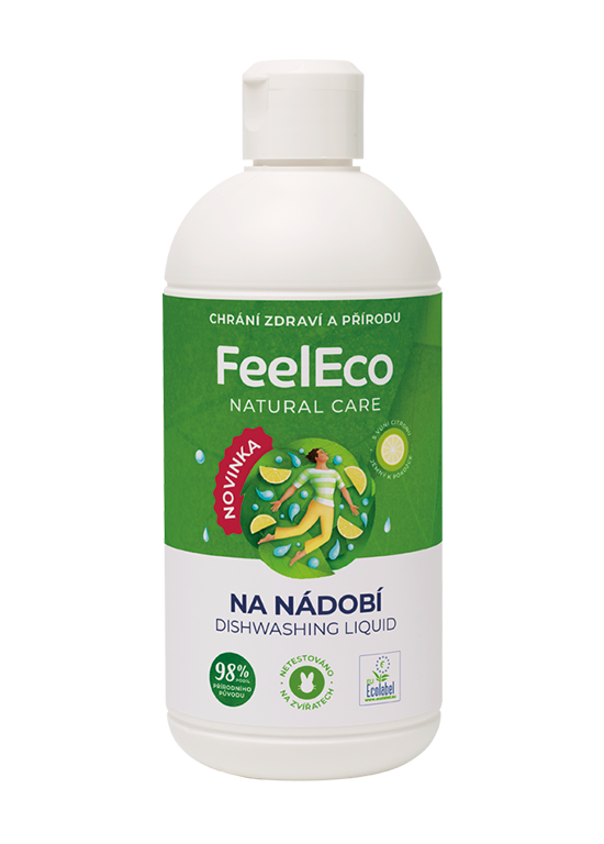 Feel Eco Na nádobí s vůní citronu 500 ml Feel Eco