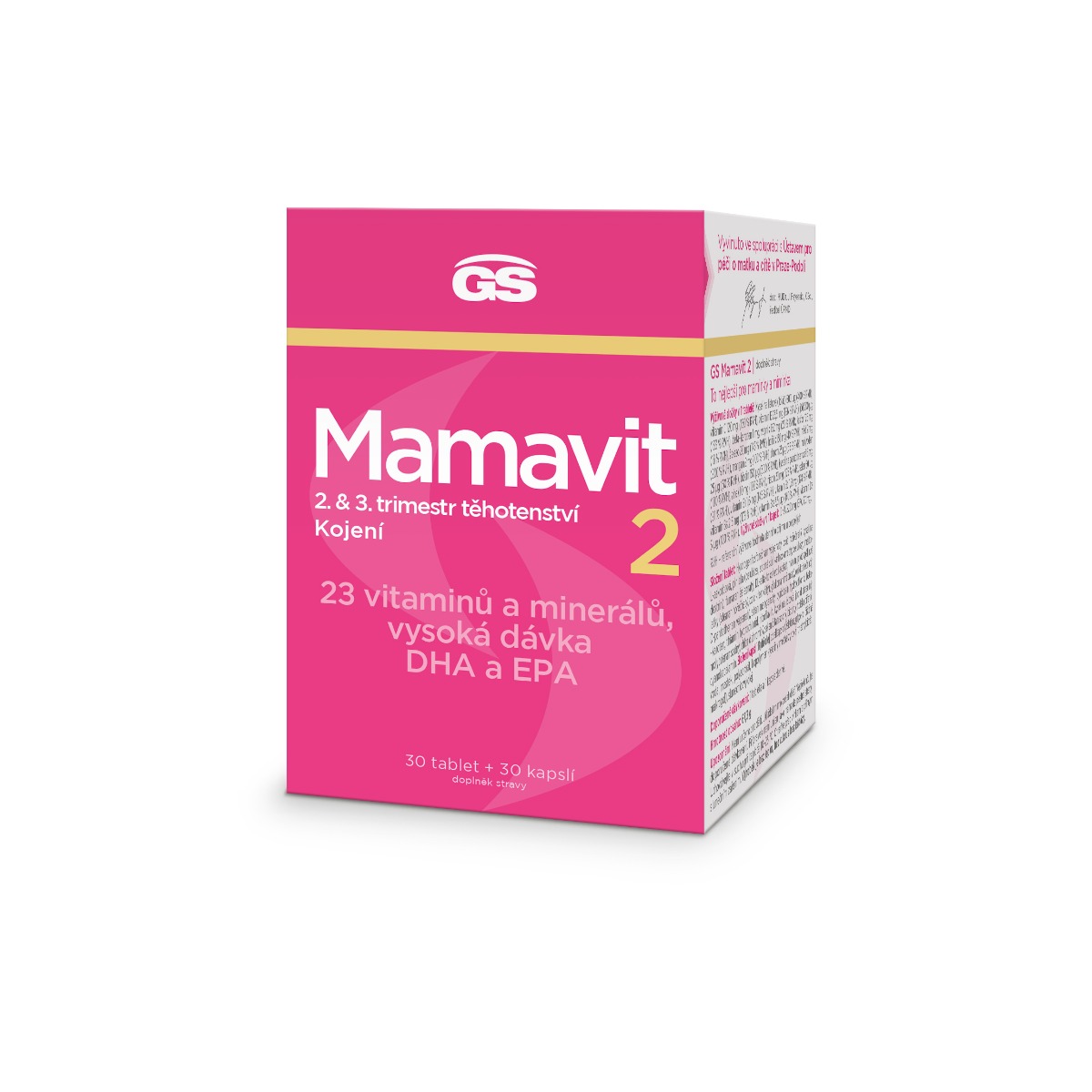 GS Mamavit 2 Těhotenství a kojení 30 tablet + 30 kapslí GS