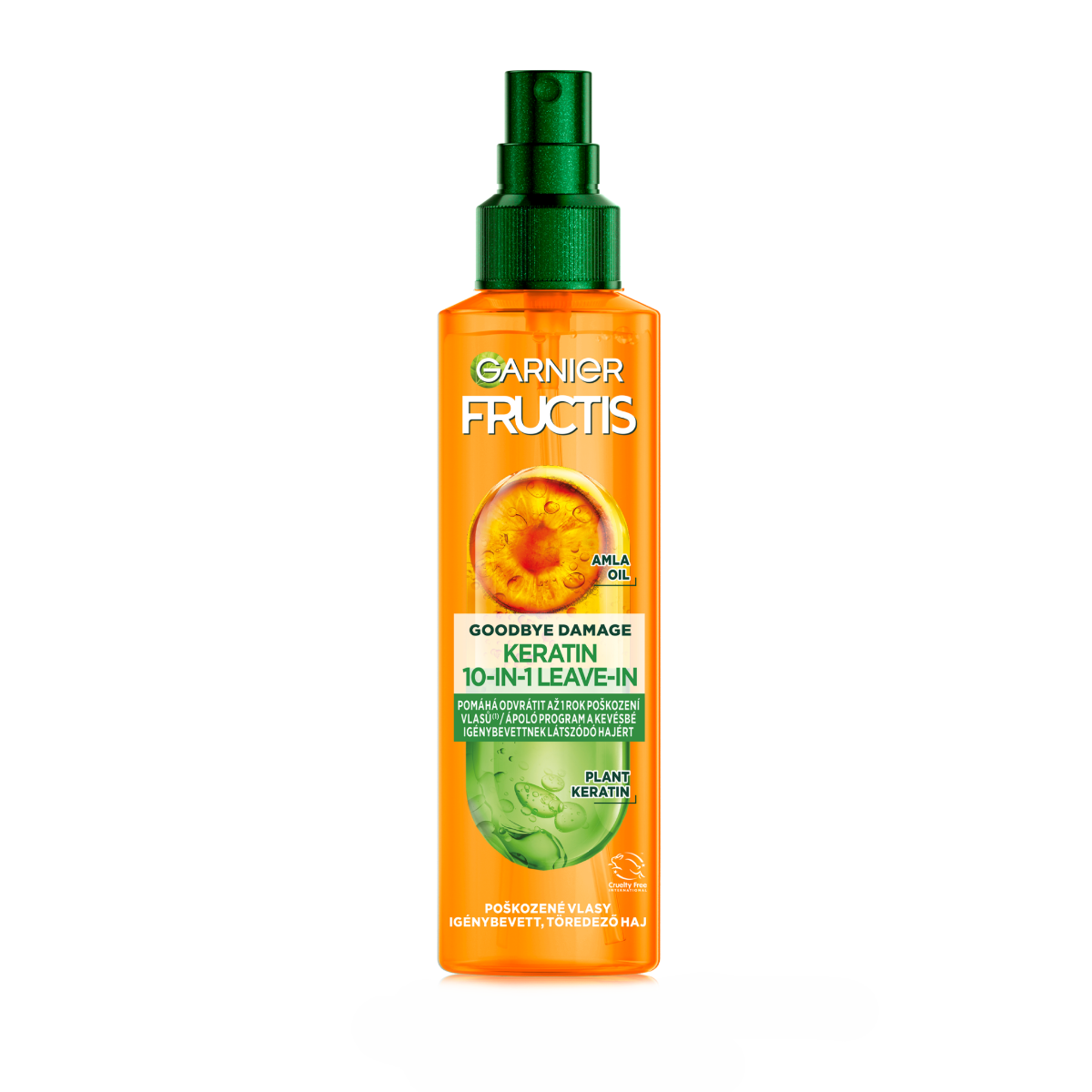 Garnier Fructis Goodbye Damage 10v1 bezoplachový sprej s keratinem 150 ml Garnier