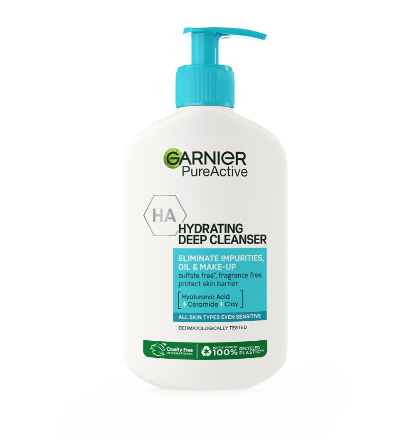 Garnier Pure Active Hydratační čisticí gel proti nedokonalostem 250 ml Garnier