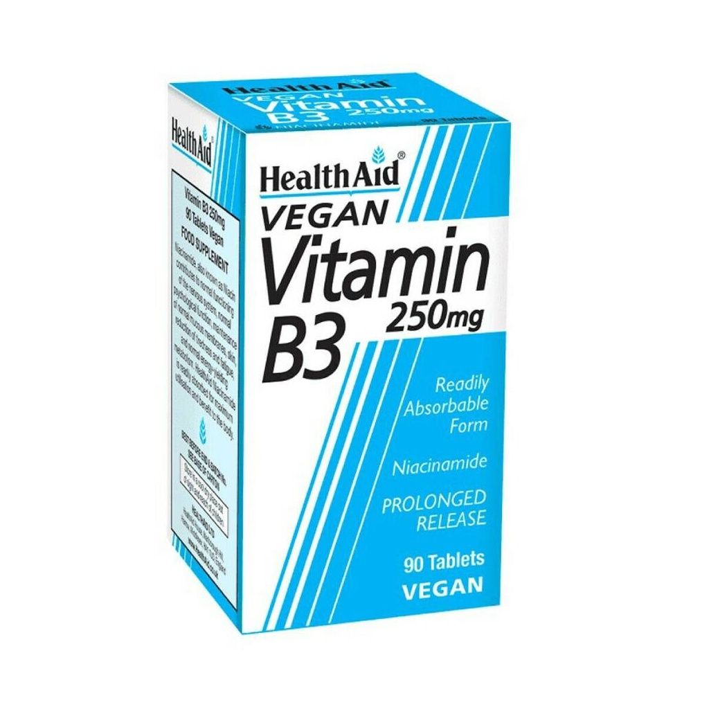 Health Aid Vitamin B3 250 mg 90 tablet Health Aid