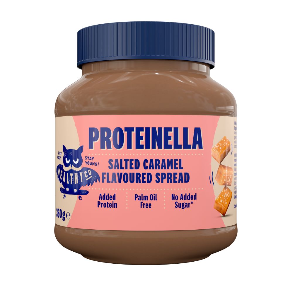 HealthyCo Proteinella slaný karamel 360 g HealthyCo