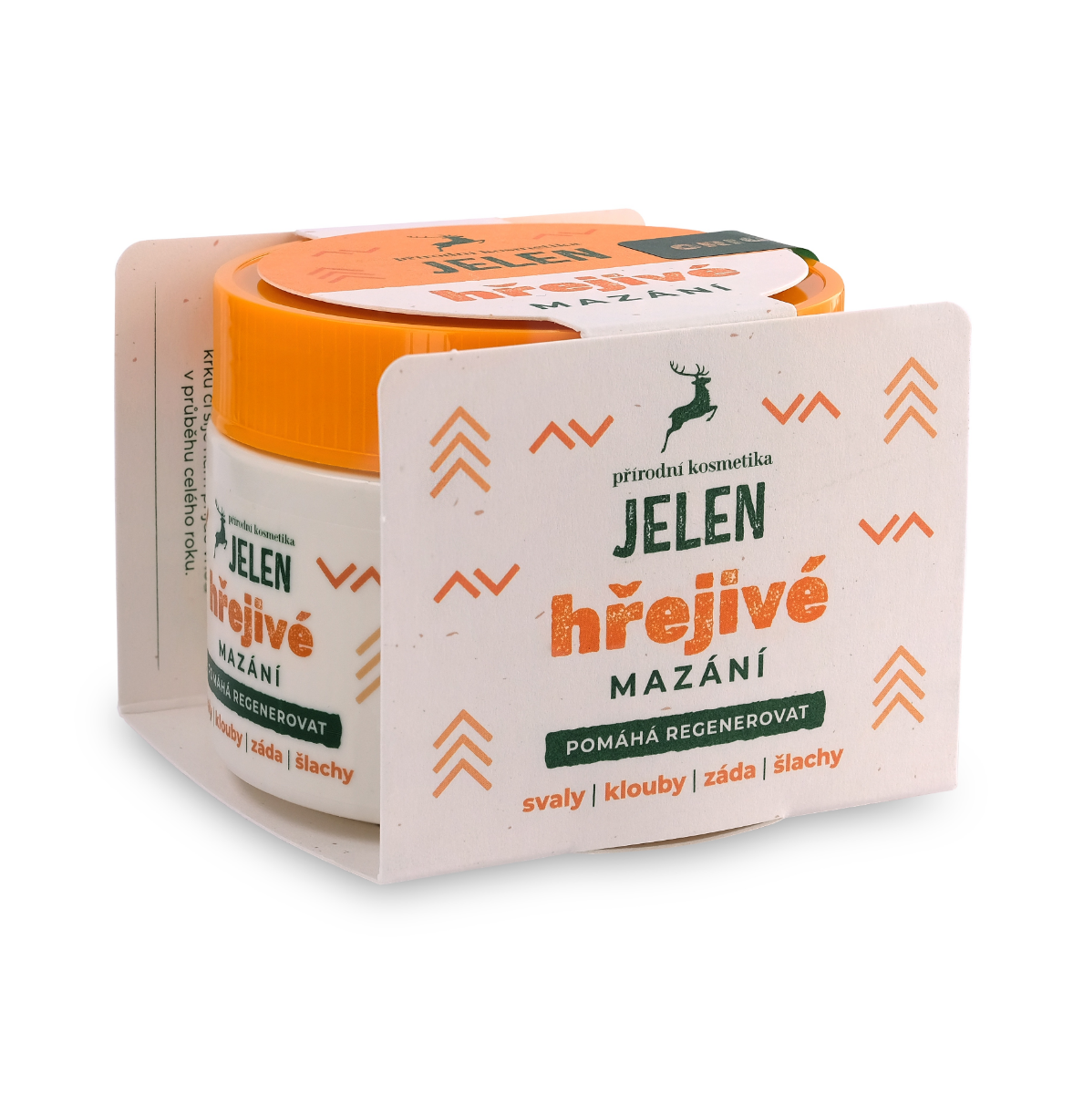 Jelen Hřejivé mazání 250 g Jelen