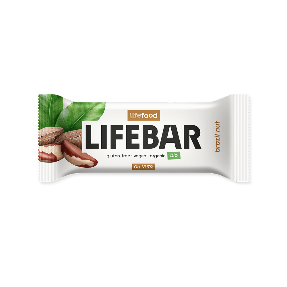 LifeFood Lifebar tyčinka brazilská BIO 40 g LifeFood