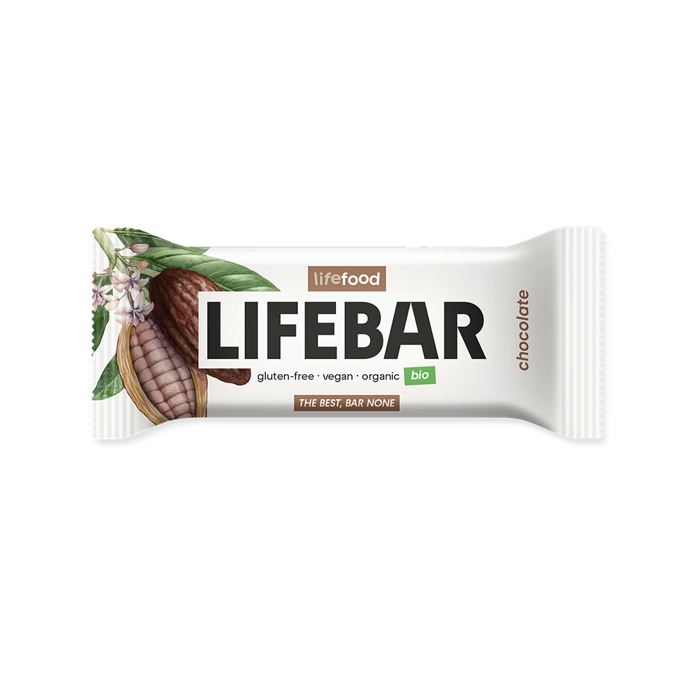 LifeFood Lifebar tyčinka čokoládová RAW BIO 40 g LifeFood