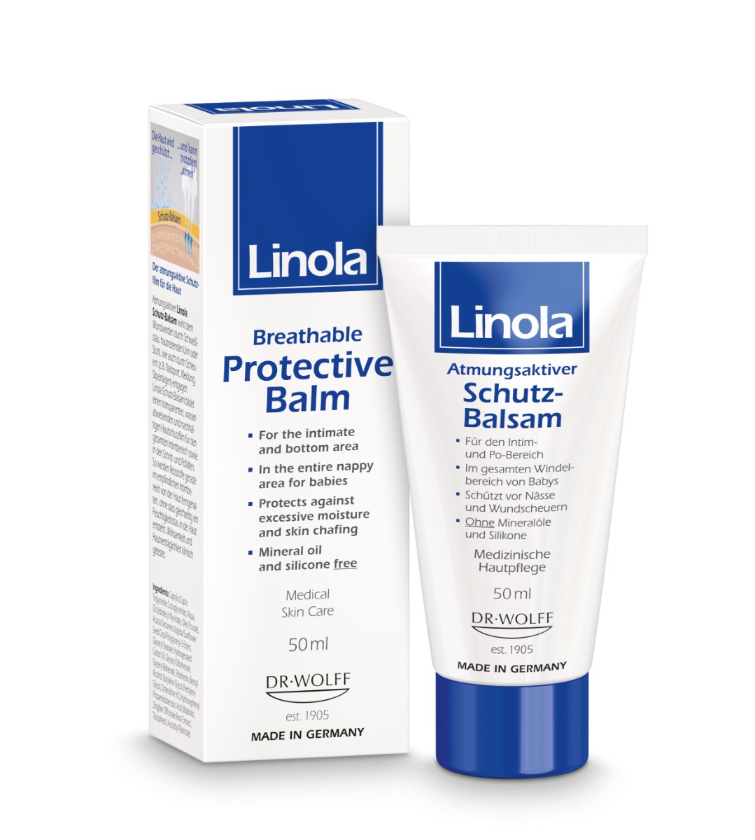 Linola Protective Balm ochranný balzám 50 ml Linola
