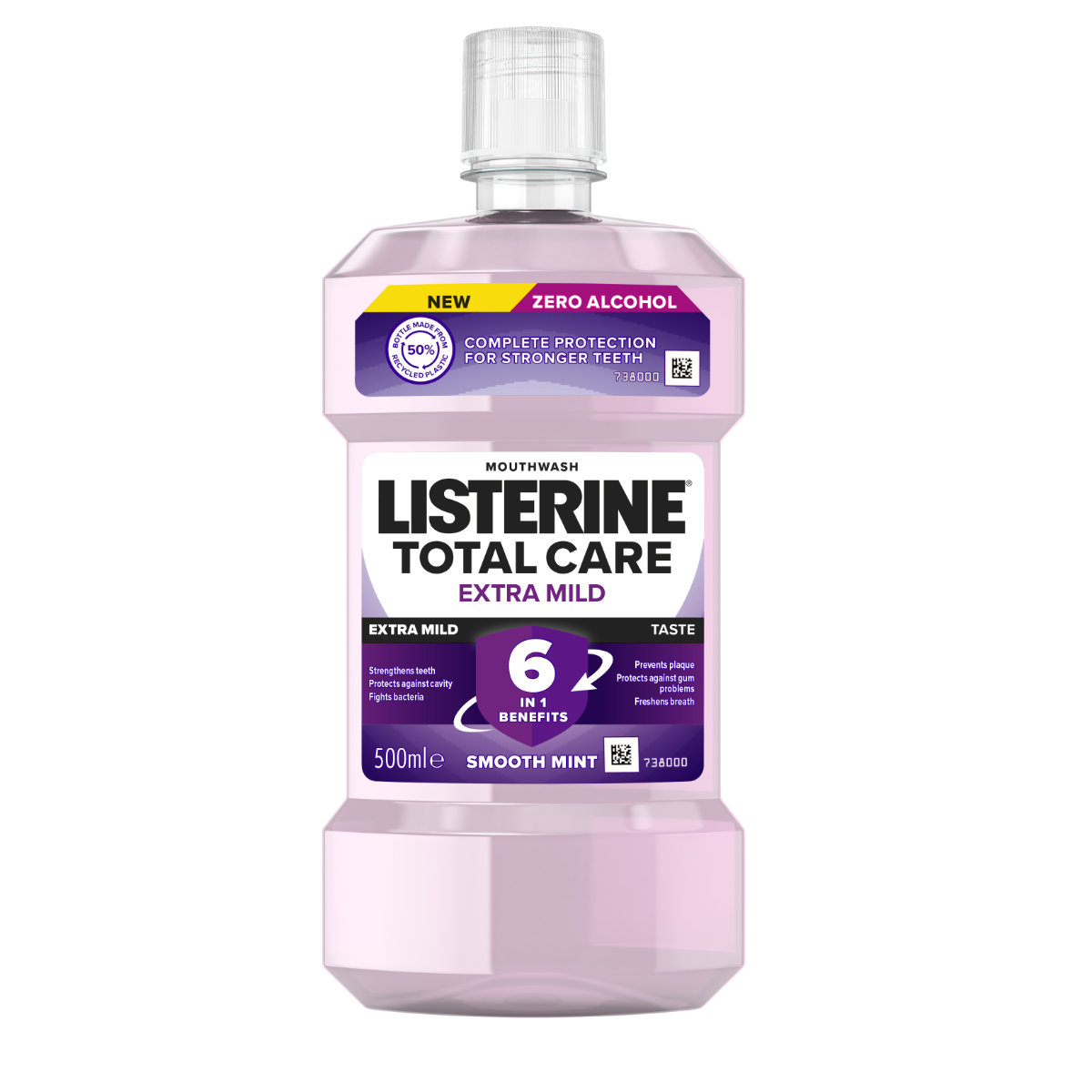 Listerine Extra Mild ústní voda 500 ml Listerine