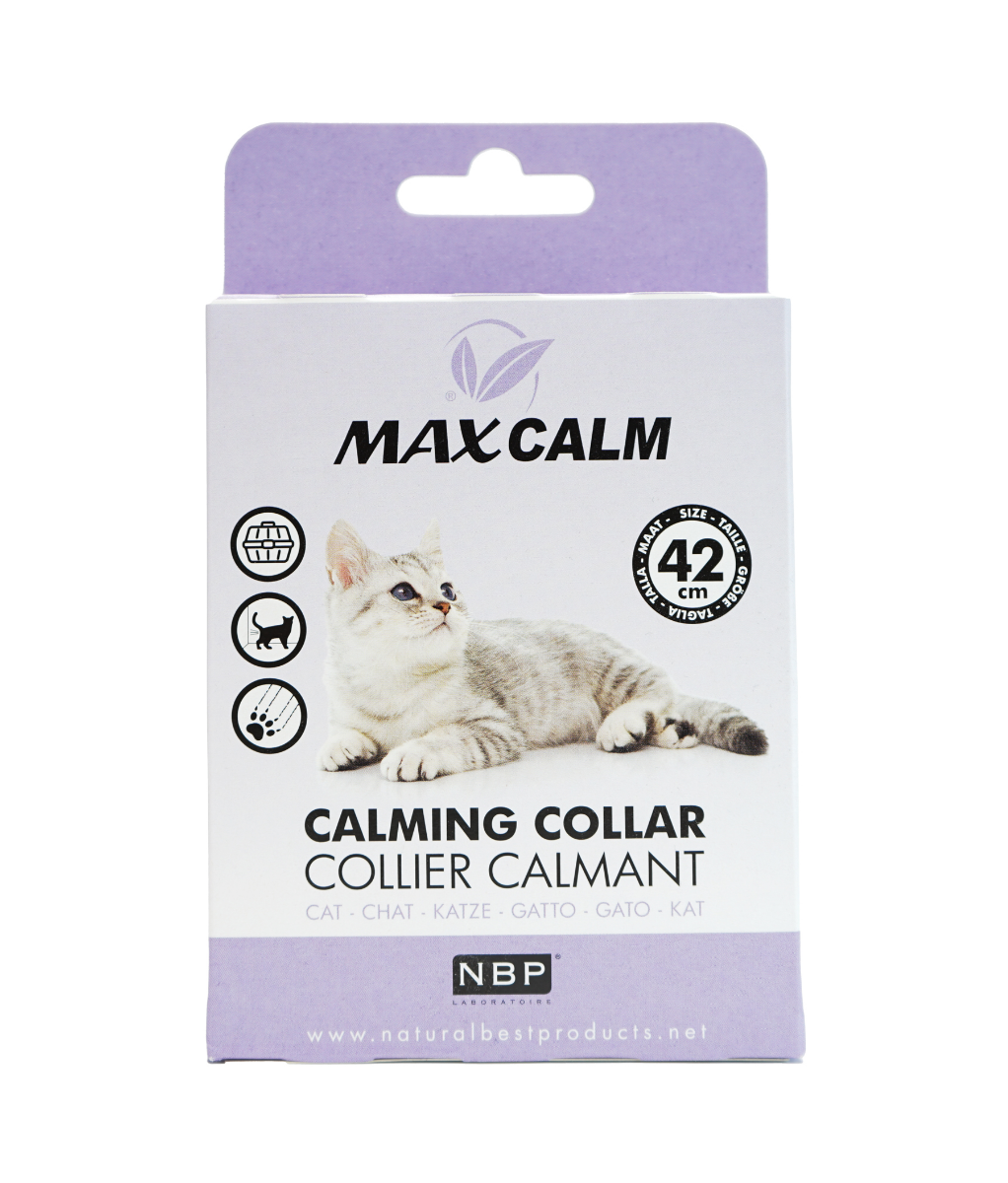 Max Calm Zklidňující obojek proti stresu pro kočky 42 cm Max Calm