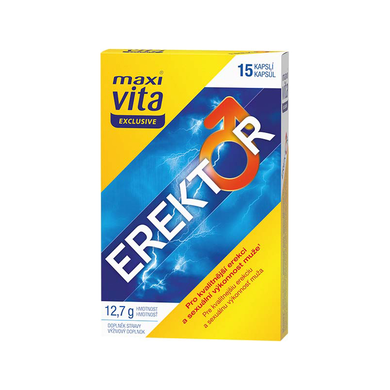 Maxivita Erektor 15 kapslí Maxivita