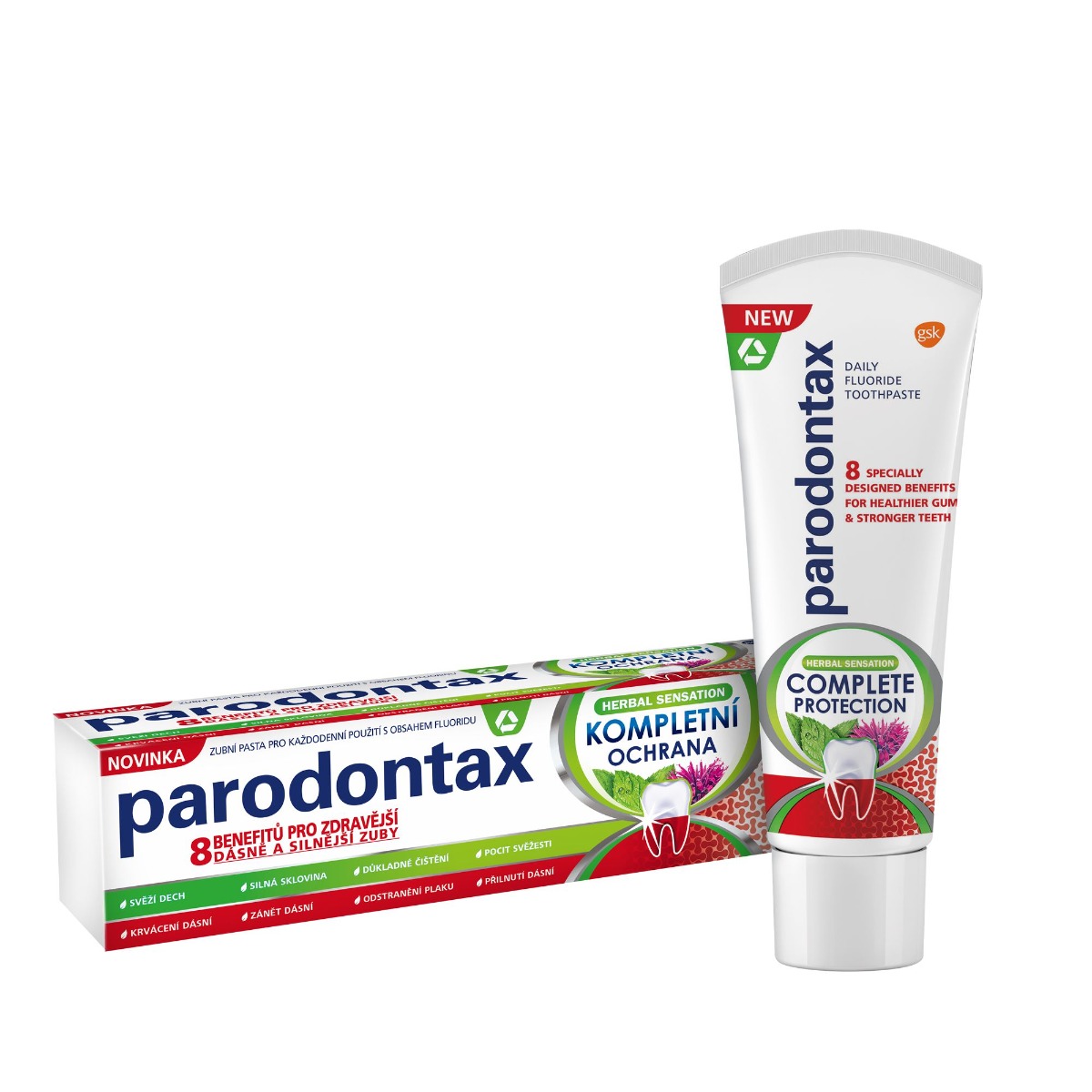 Parodontax Kompletní ochrana Herbal Sensation zubní pasta 75 ml Parodontax