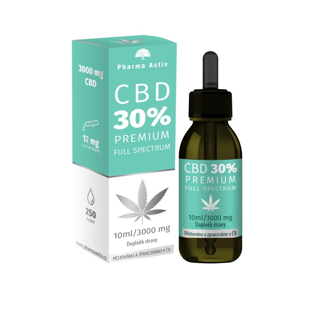 Pharma Activ CBD 30% PREMIUM 3000 mg Full Spectrum 10 ml Pharma Activ