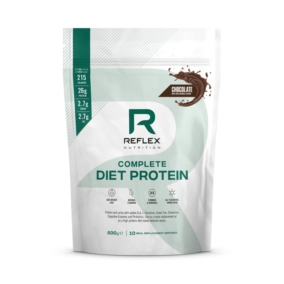 Reflex Nutrition Complete Diet Protein čokoláda 600 g Reflex Nutrition