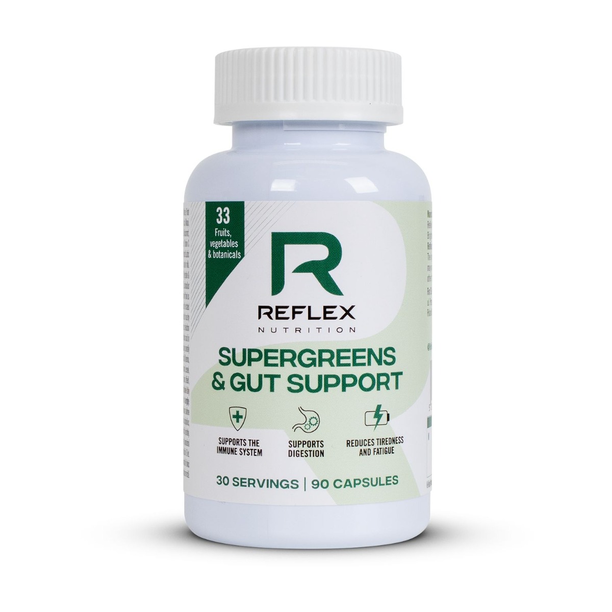 Reflex Nutrition Supergreens & Gut Support 90 kapslí Reflex Nutrition