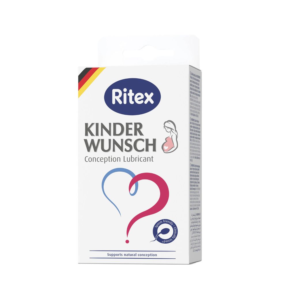 Ritex Kinderwunsch lubrikační gel pro plánované početí 8x4 ml Ritex