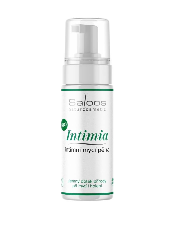 Saloos Intimia intimní mycí pěna BIO 150 ml Saloos