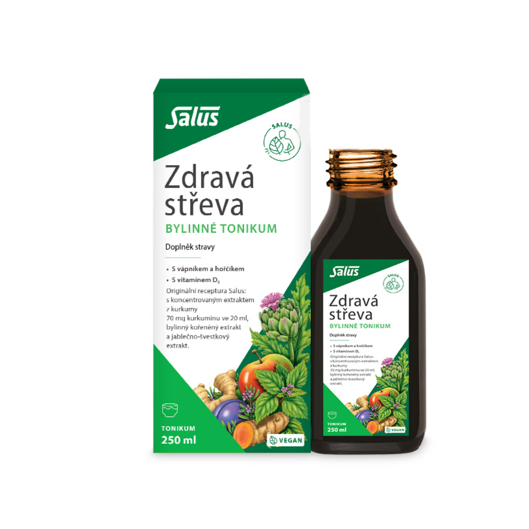 Salus Zdravá střeva bylinné tonikum 250 ml Salus