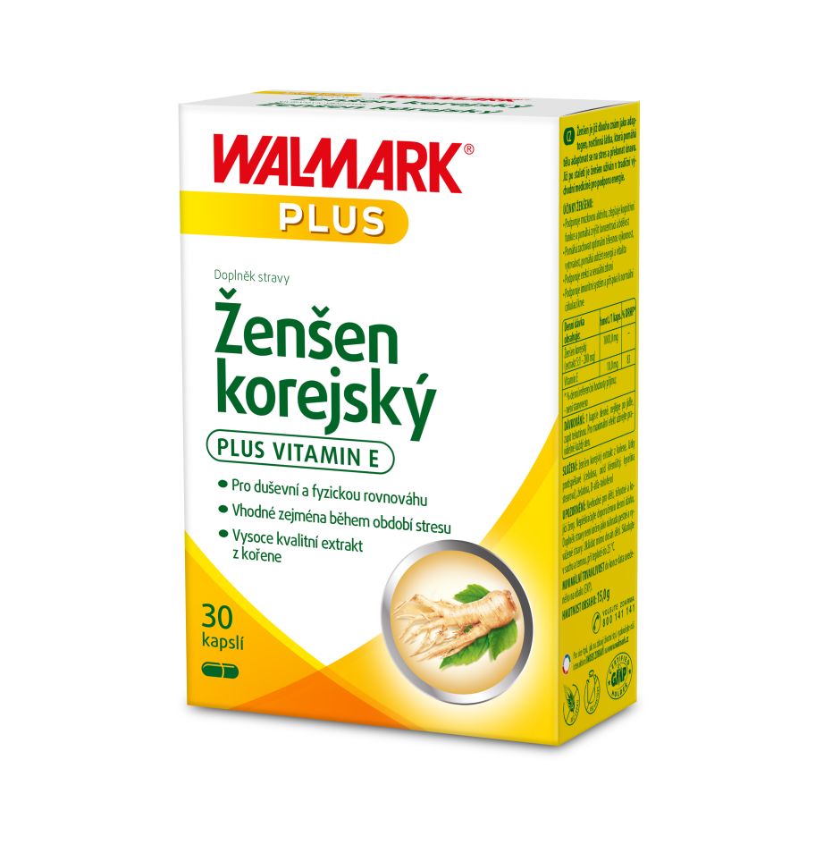 Walmark Ženšen korejský 30 kapslí Walmark