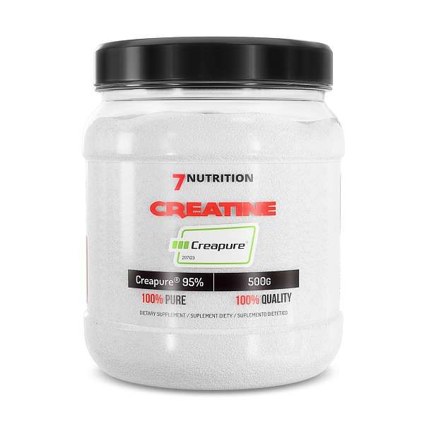 7NUTRITION Creatine sypký Creapure s taurinem 500 g 7NUTRITION