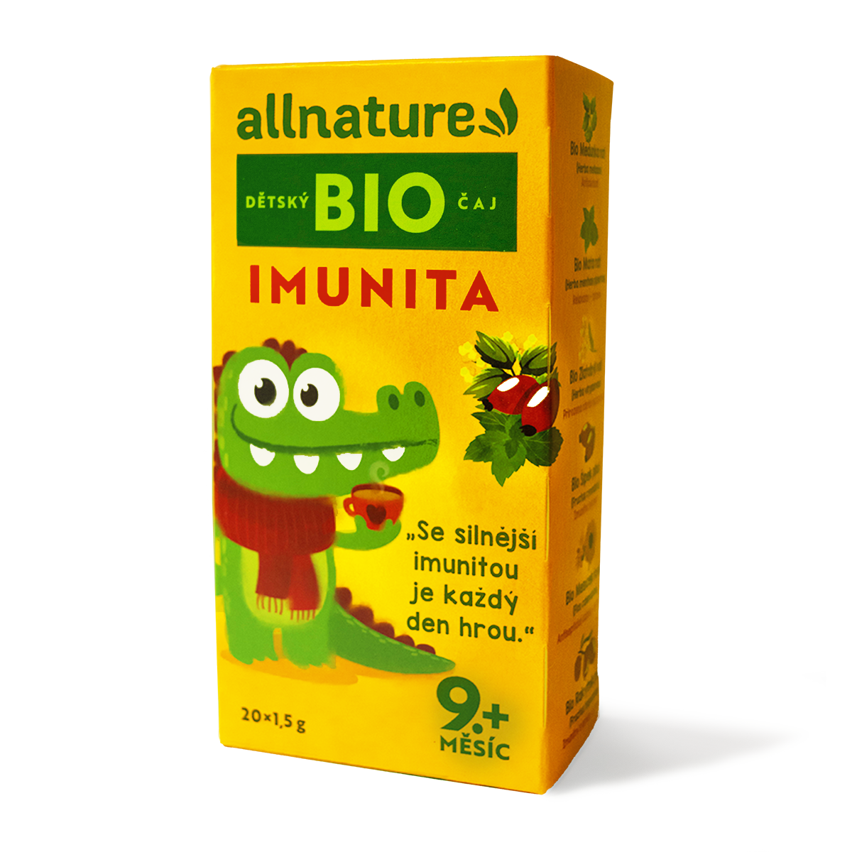 Allnature BIO Imunita dětský čaj 20x1
