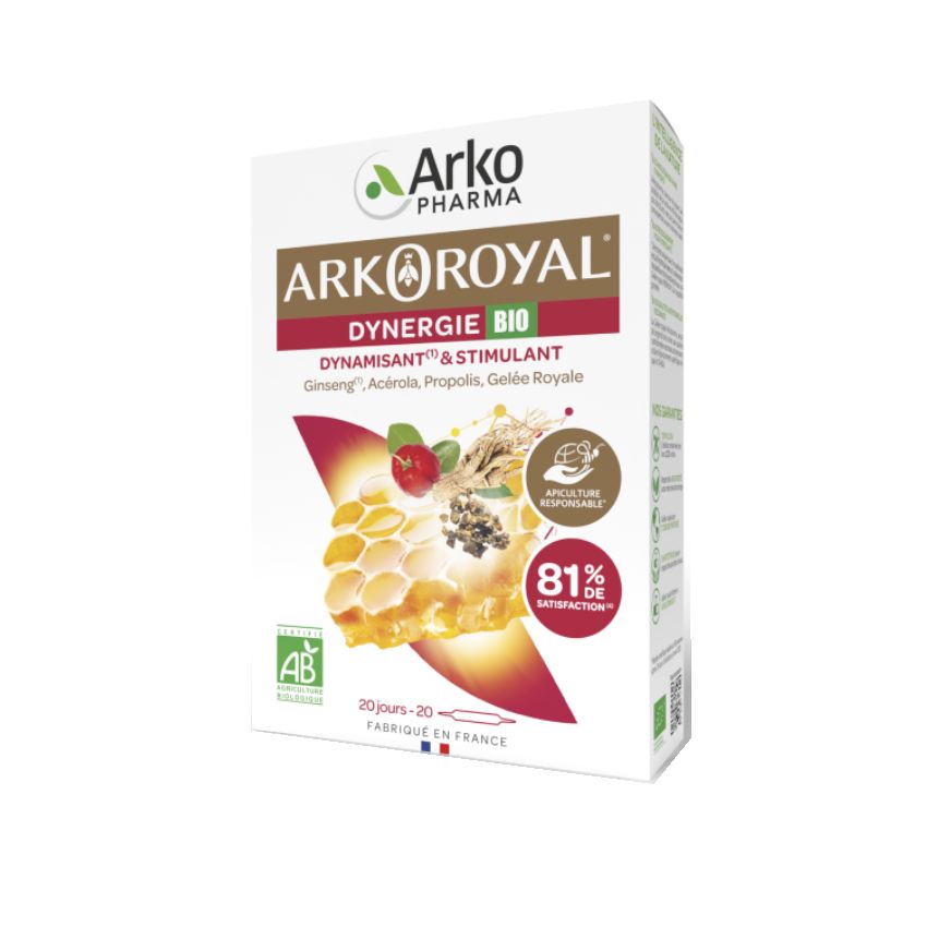 Arkopharma Arkoroyal Dynergie BIO 20x10 ml Arkopharma