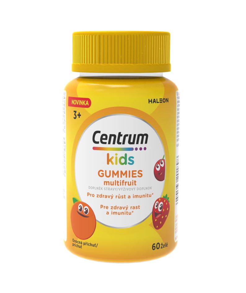 Centrum Kids Gummies multifruit želé 60 ks Centrum