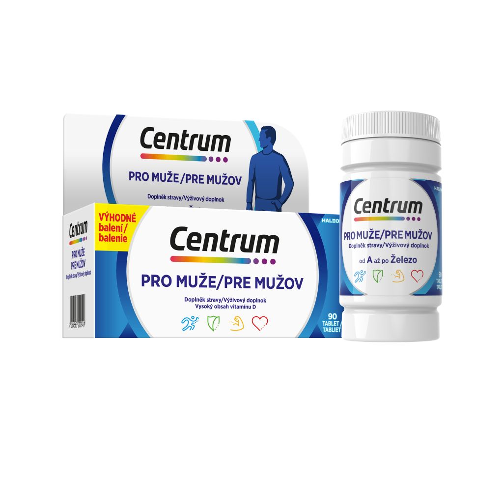 Centrum multivitamín pro muže 90 tablet Centrum