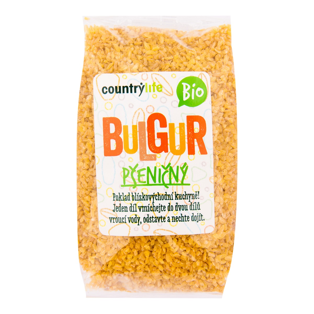 Country Life Bulgur pšeničný BIO 500 g Country Life