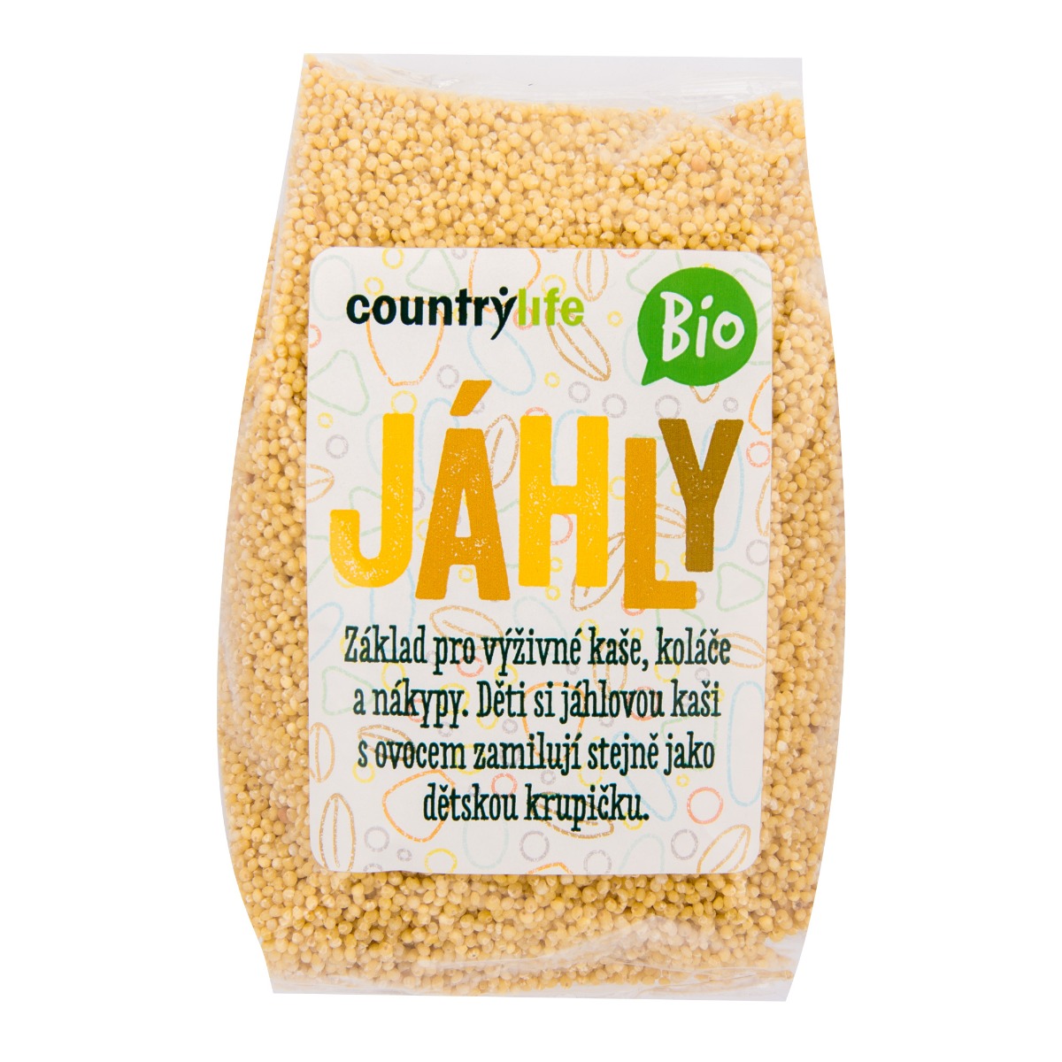 Country Life Jáhly BIO 500 g Country Life