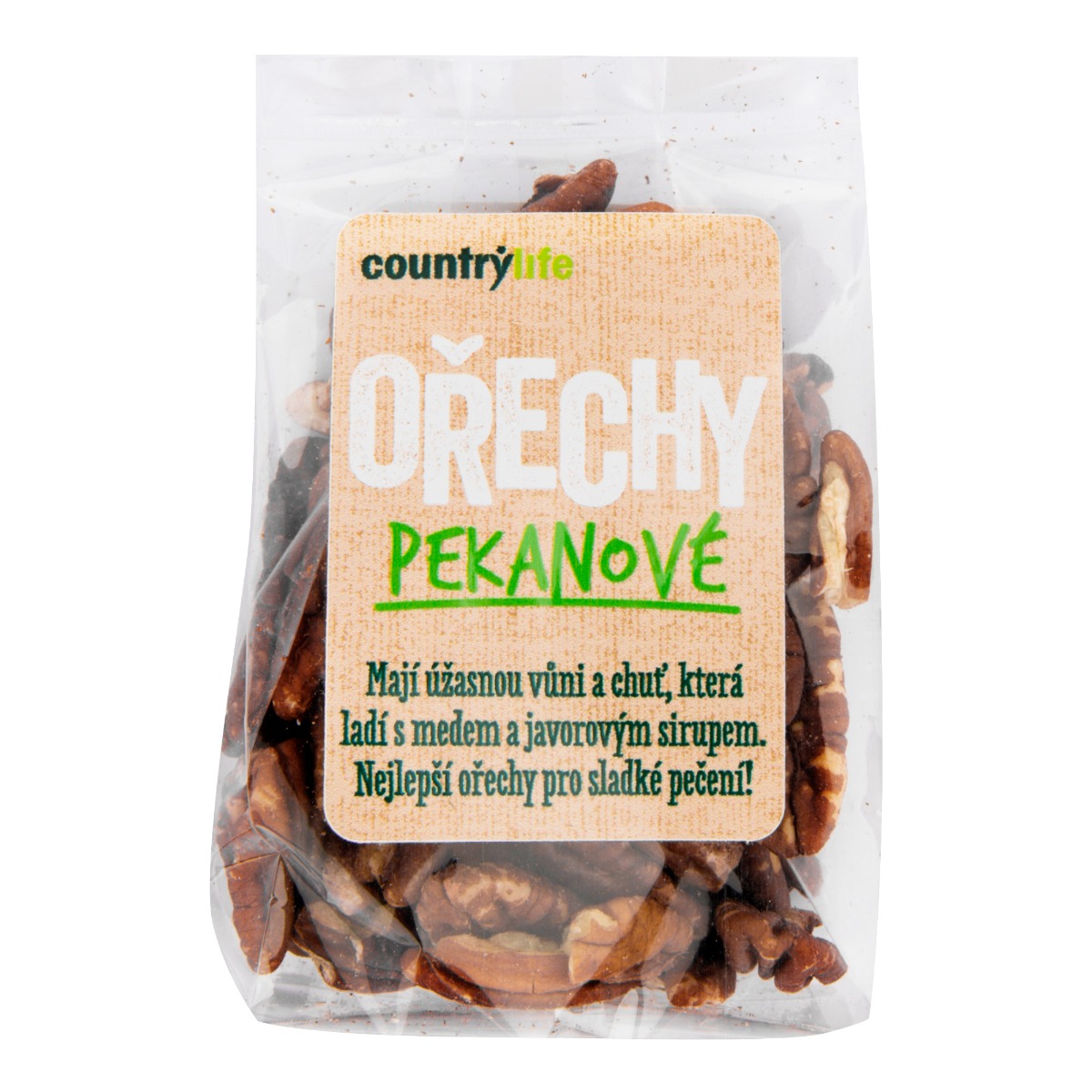 Country Life Pekanové ořechy 80 g Country Life