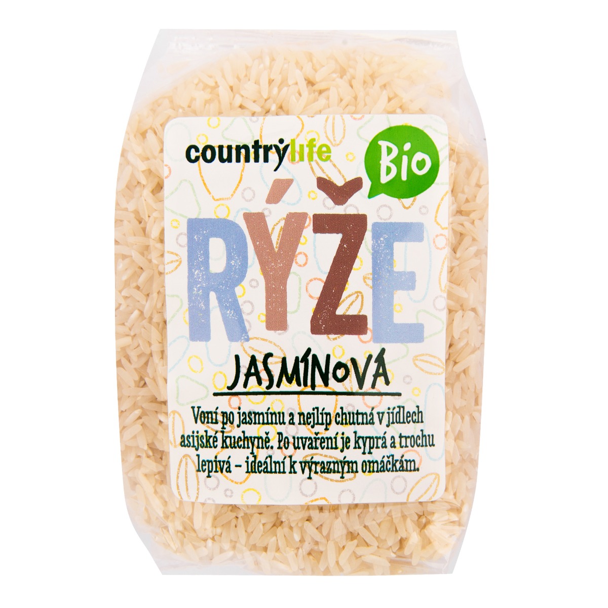 Country Life Rýže jasmínová BIO 500 g Country Life